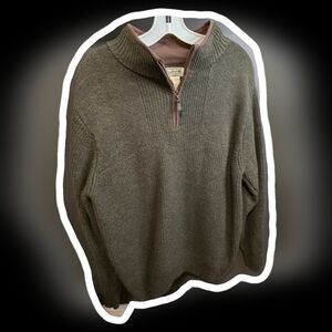 LL Bean sweater 100% wool
